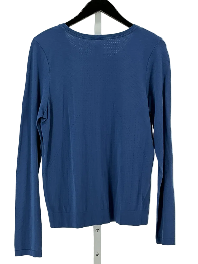 Athleta Size L Blue Shirt