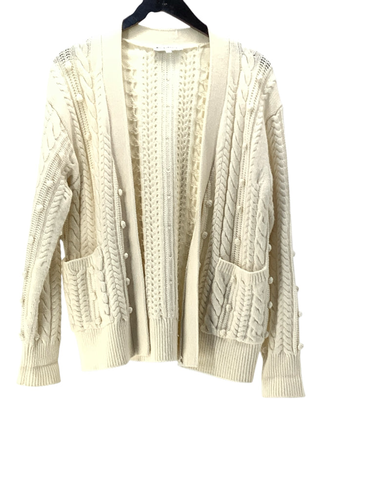 White + Warren Size XS White Sweater