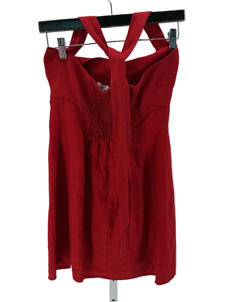 Reformation Size 6 Red Dress