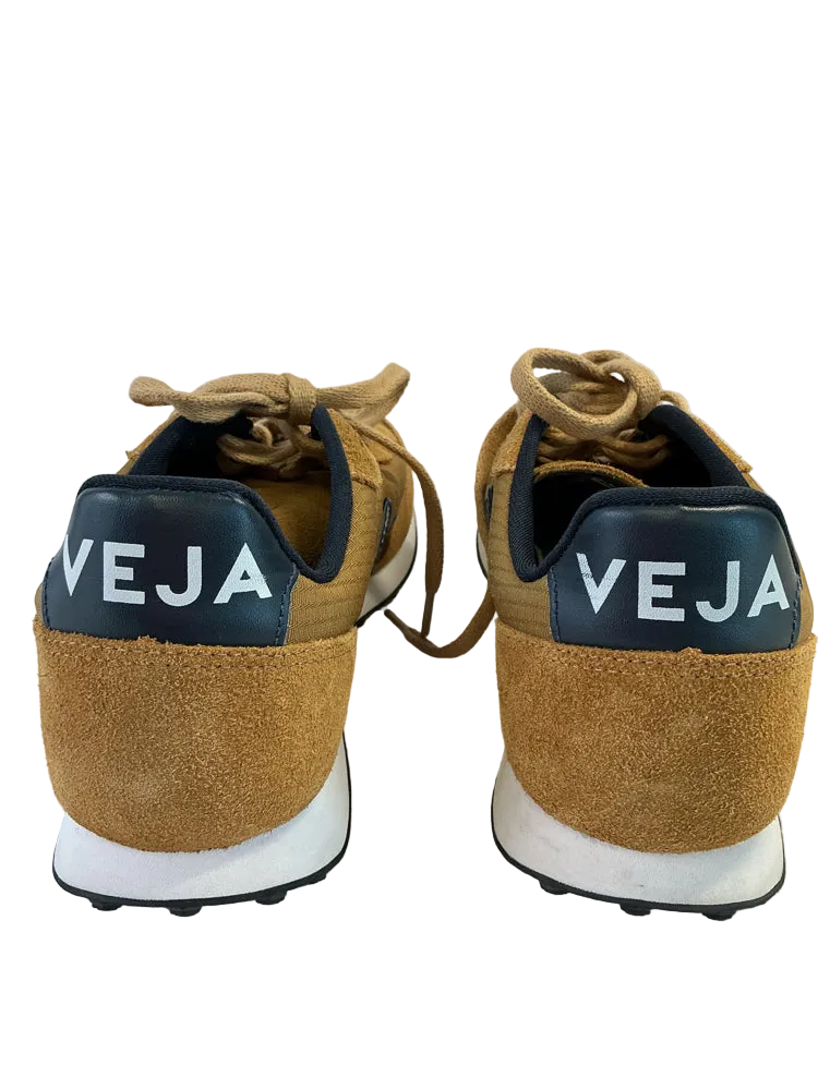 Veja Shoe Size 7 Brown & Navy Rio Branco Sneakers