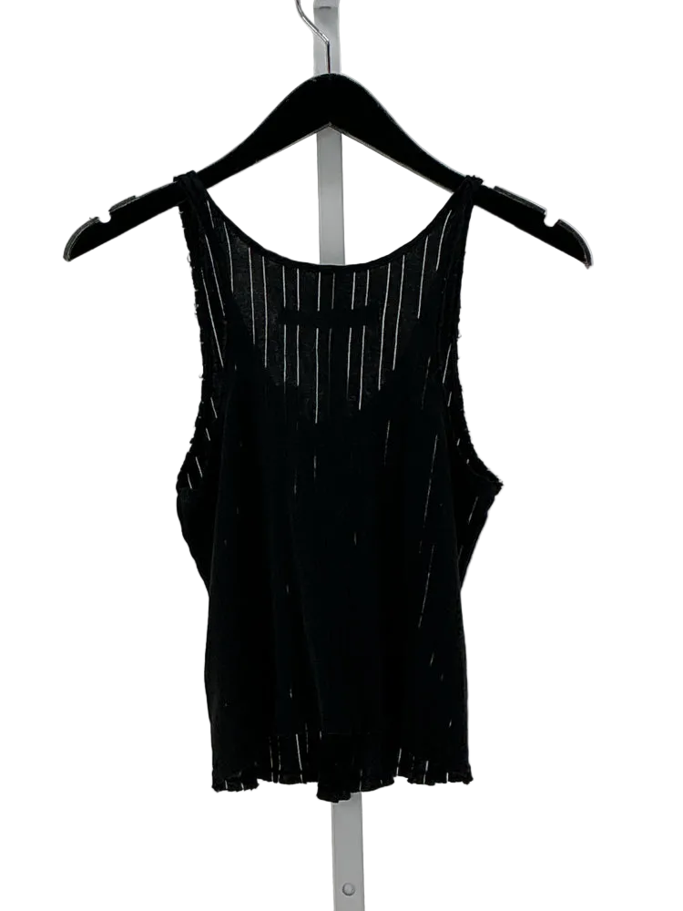 Raquel Allegra Size XS Black Tank Top