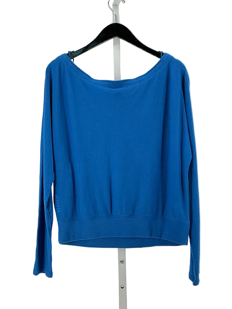 Athleta Size M Blue Shirt