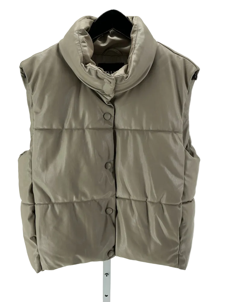 Zara Size M Tan Vest