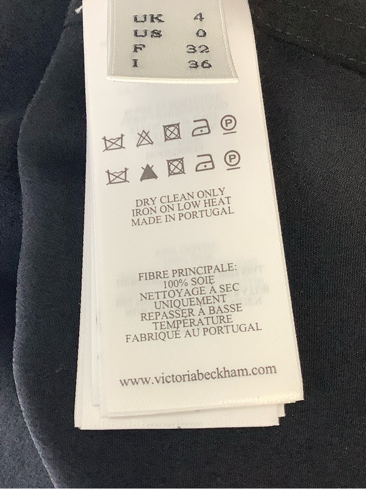 Victoria Beckham Size 0 Black Shirt