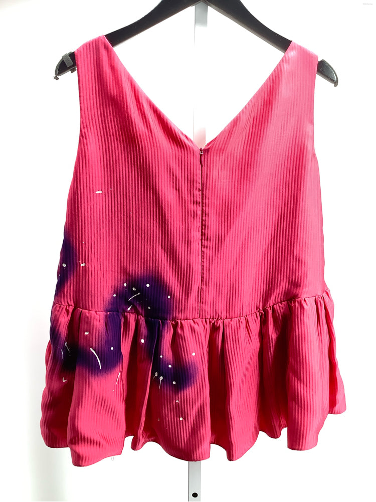Roksanda Size 4 Pink multi Tank Top