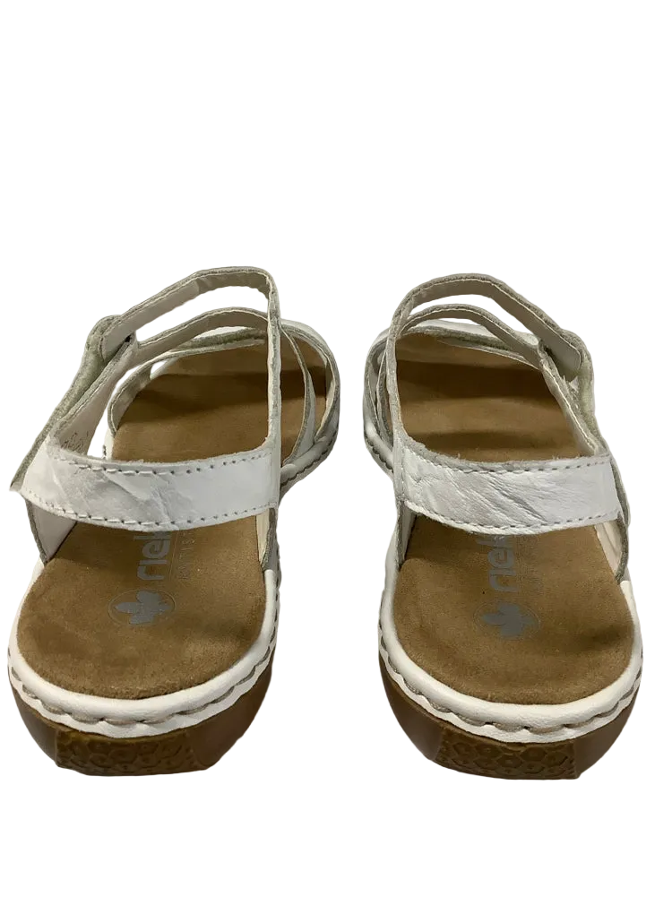 reiker Shoe Size 8 White Sandals