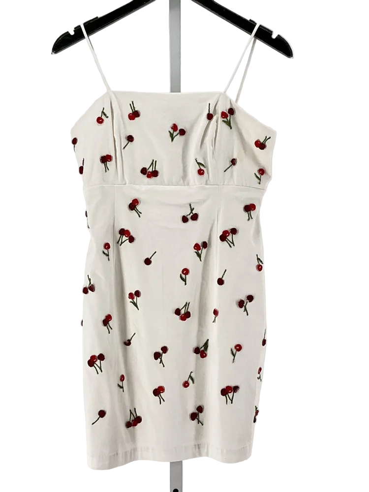 Maeve Size 8 White multi Dress