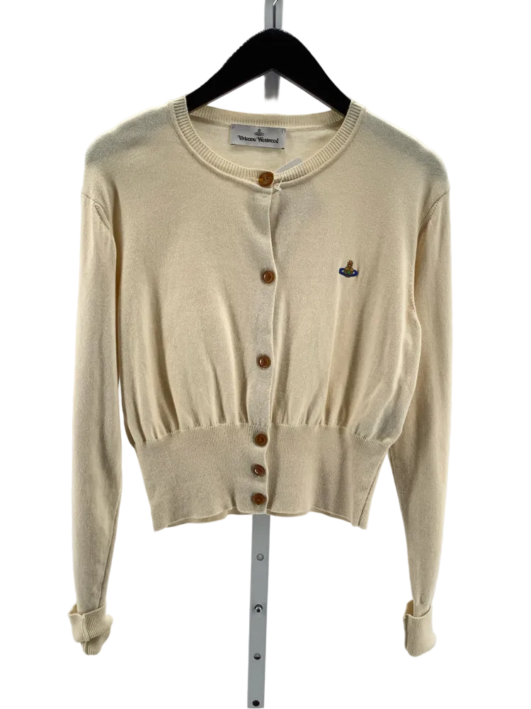 Vivienne Westwood Size M Tan Bea Cardigan