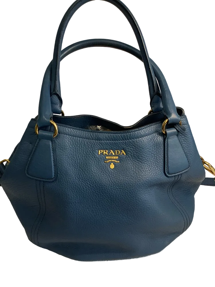 Prada Blue Handbags