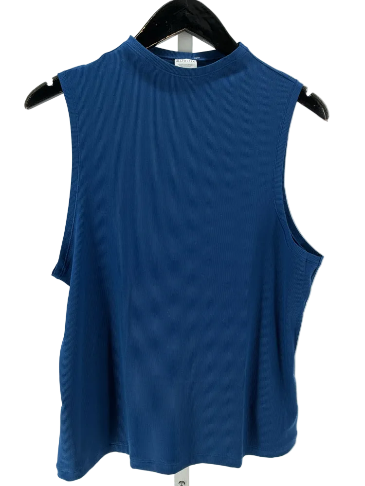 Athleta Size XL Blue Shirt