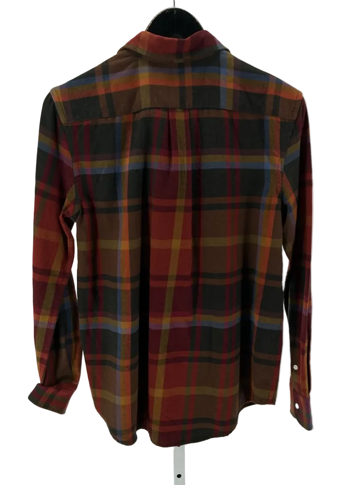 Polo Size S Brown Multi Shirt