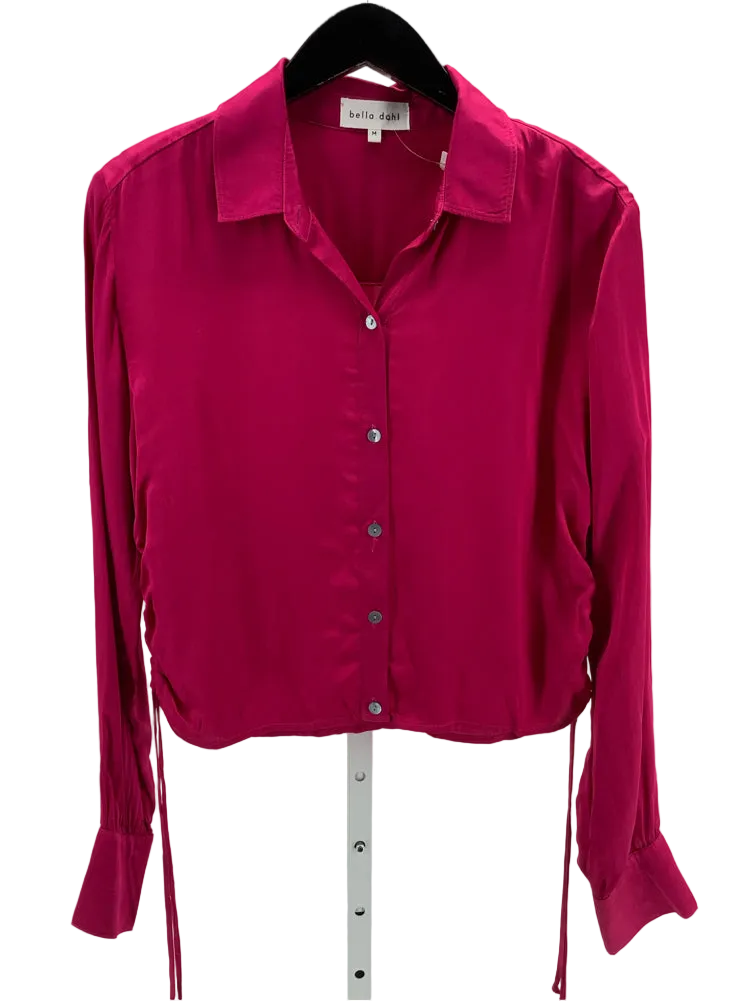 Bella Dahl Size M Pink Shirt
