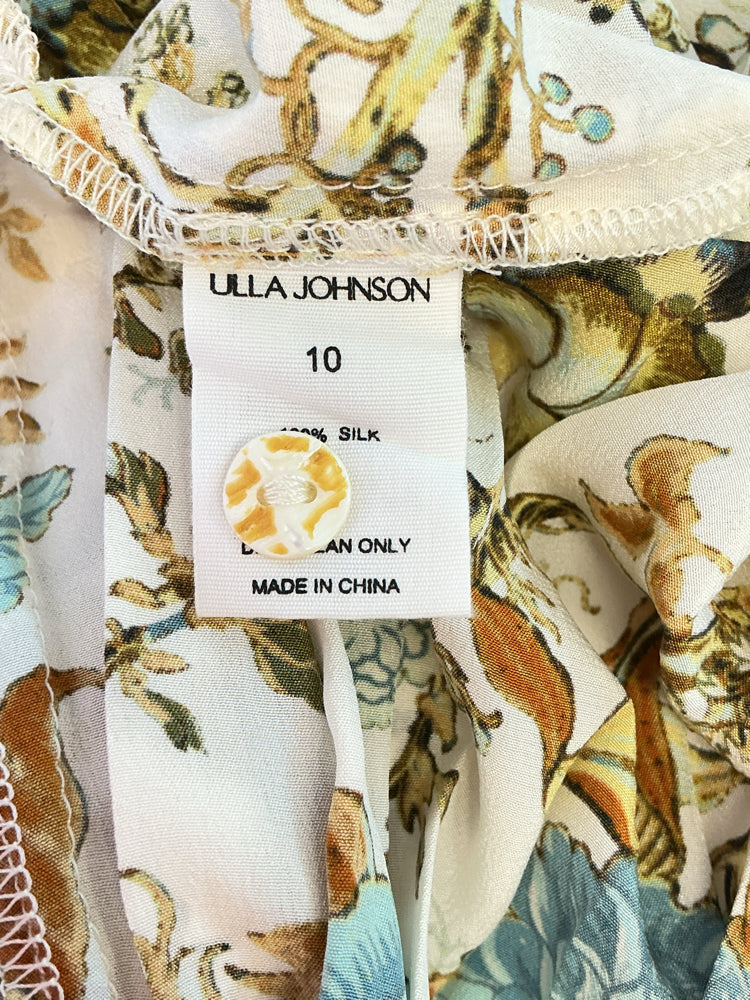 Ulla johnson Size 10 Tan Multi Dress