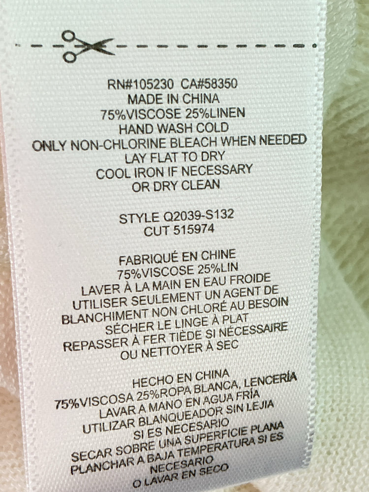 Equipment Size S White Sweater