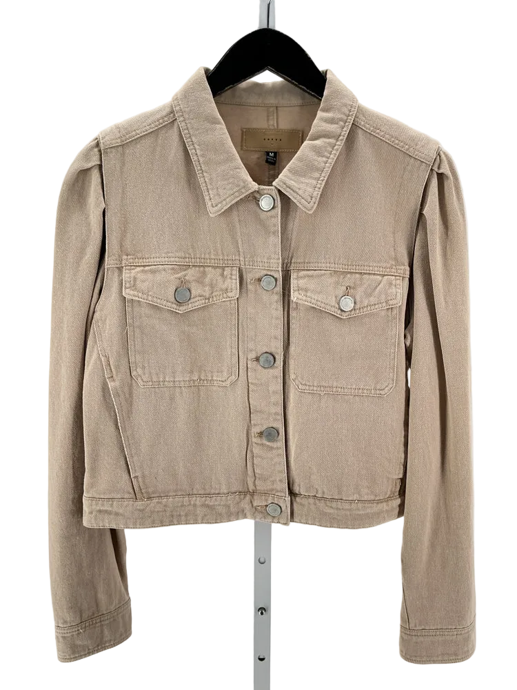 Blank NYC Size M Tan Jacket