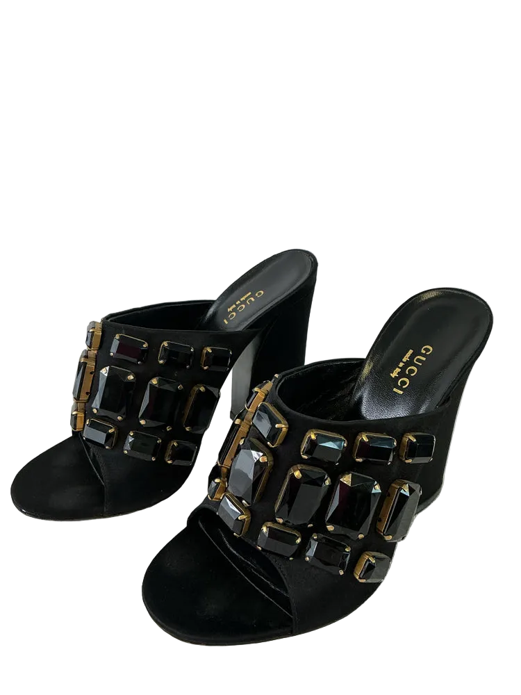 Gucci Shoe Size 6.5/7 Black Heels