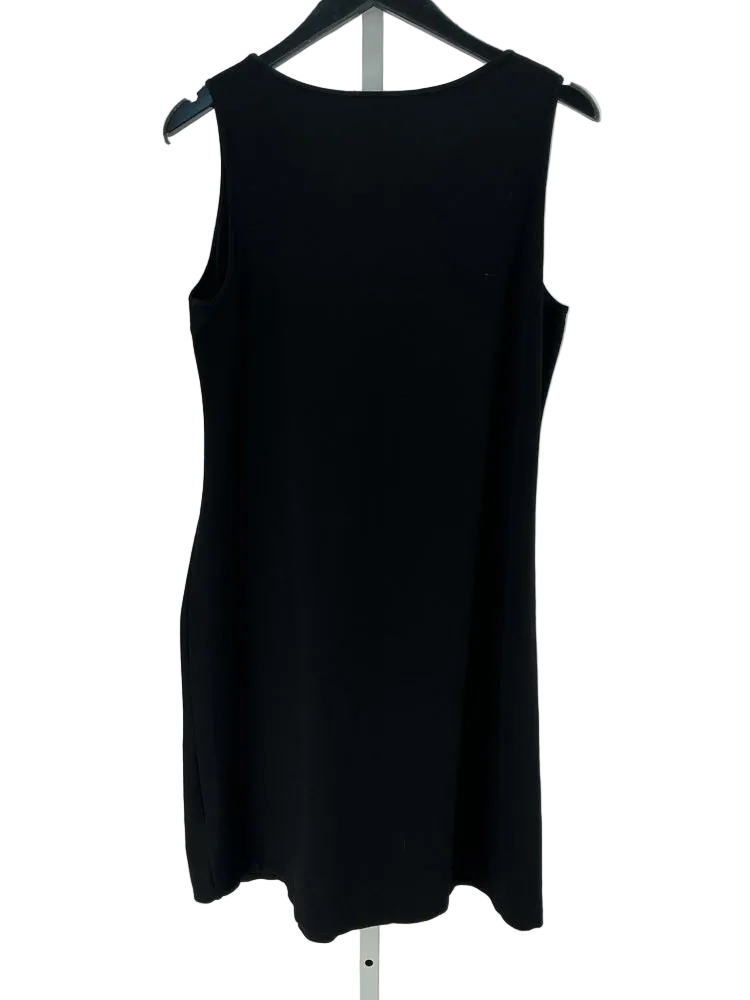 Eileen Fisher Size M Black Dress