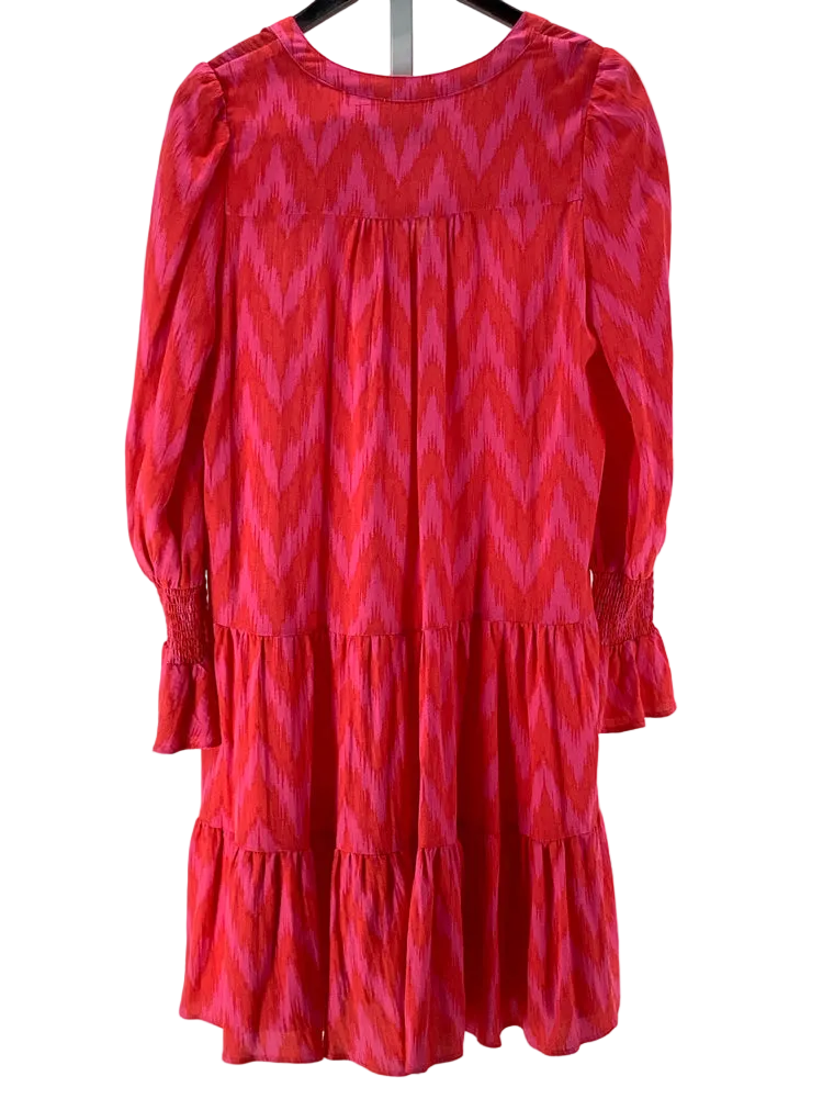 Pomander Place Size M Red & Pink Dress