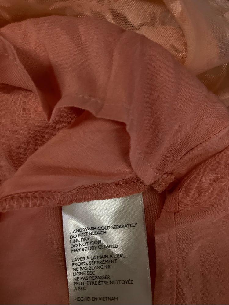 Free People Size M Orange Catalina Dress