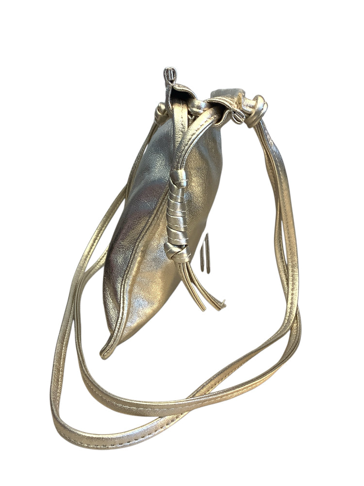 Lemiz Gold Mini Bowie Handbags