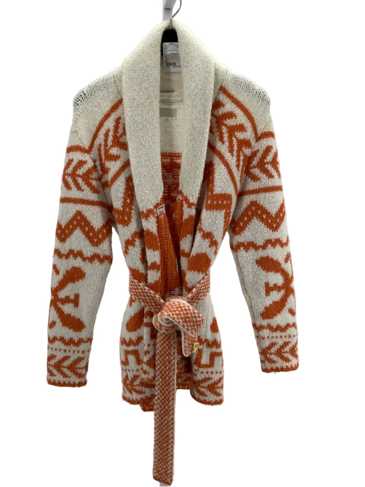 Mother Size S Cream & orange Cardigan