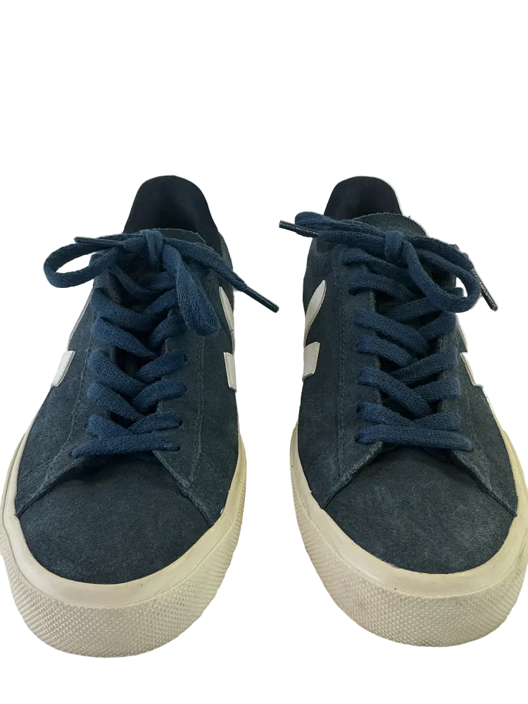 Veja Shoe Size 8 Navy Sneakers