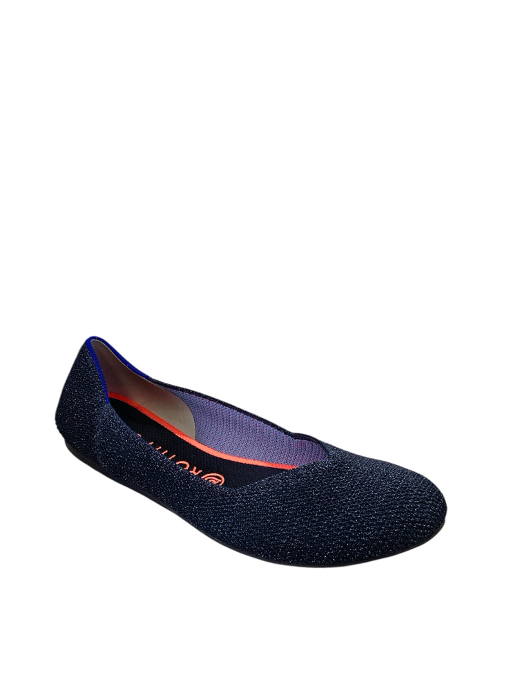 Rothy's Shoe Size 9 Black & Blue Flats
