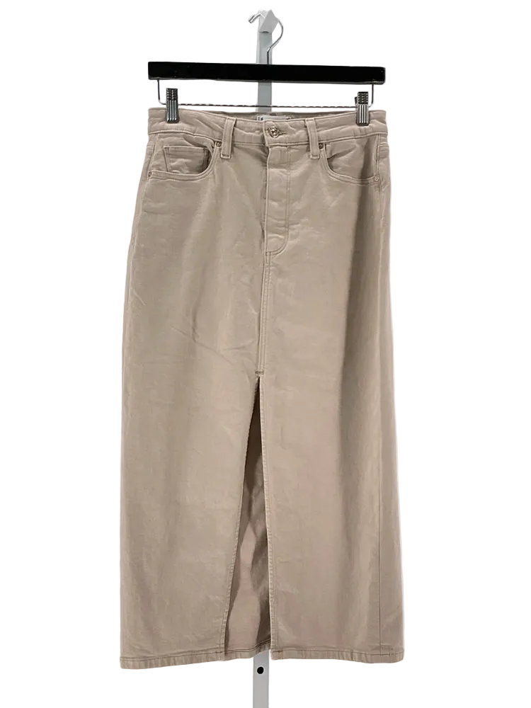 Paige Size 28 Tan Skirt