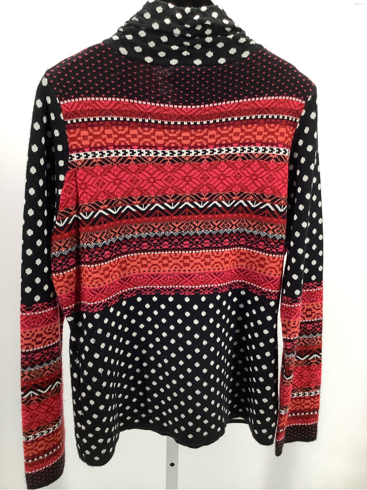 Icelandic Size XL Black multi Sweater