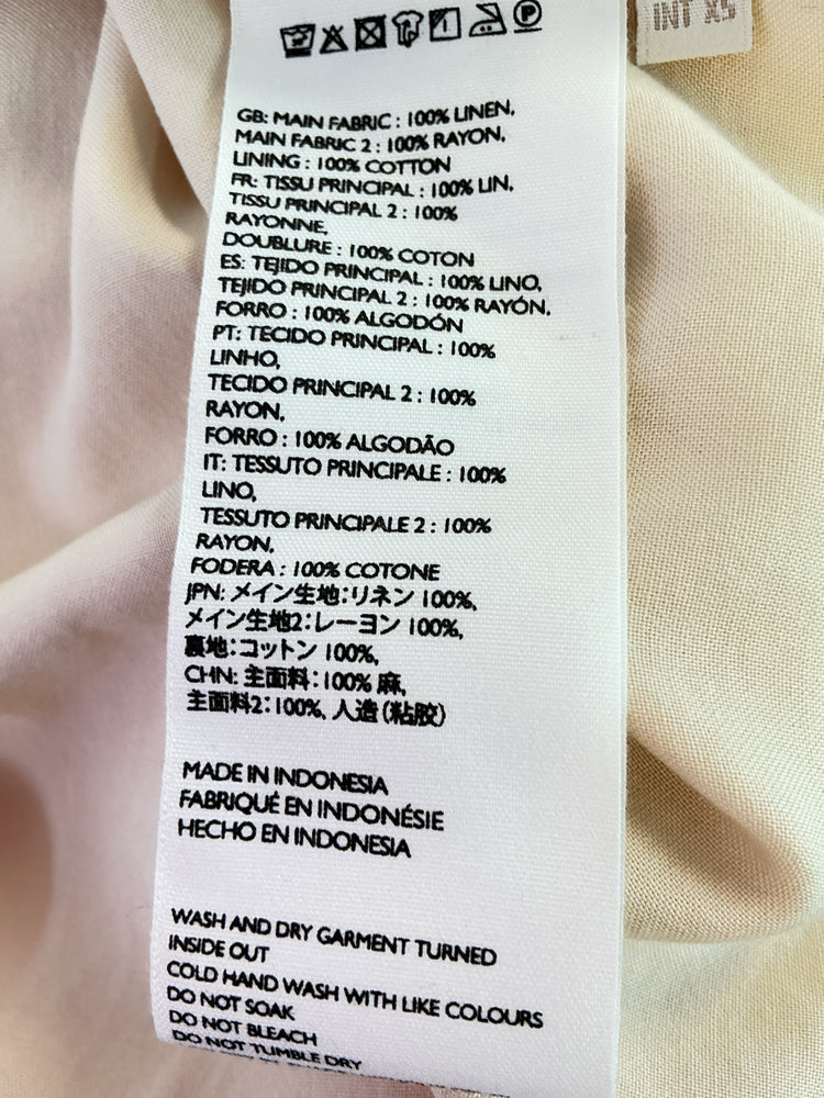 Faithfull Size 2 Cream Dress
