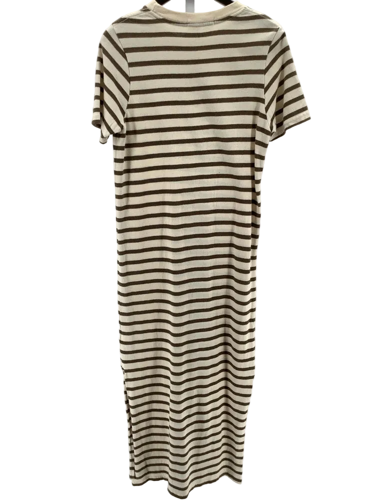 perfectwhitetee Size S Cream & Bronze Lover Dress