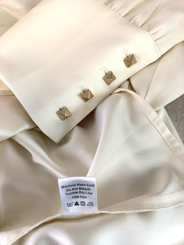 Tuckernuck Size L Cream Shirt