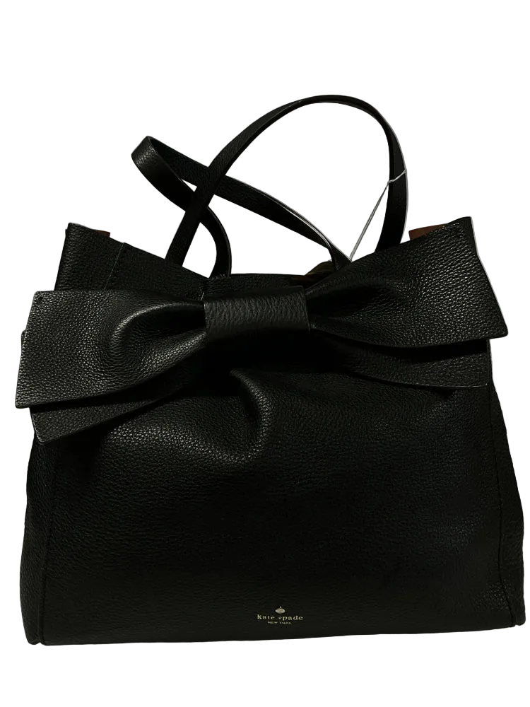 Kate Spade Black Bridgitte Bow Handbags