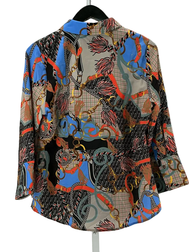 Gretchen Scott Size S Gray multi Shirt