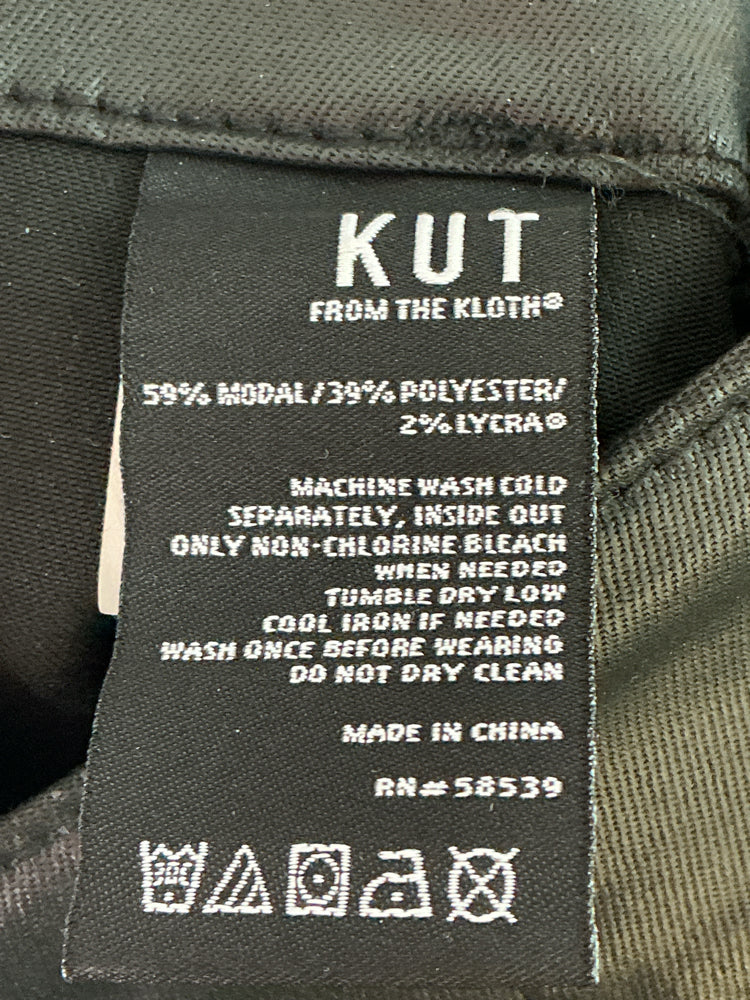 Kut from the Kloth Size 8 Black Skirt