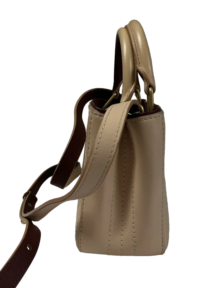 Chanel Tan & Burgundy Handbags