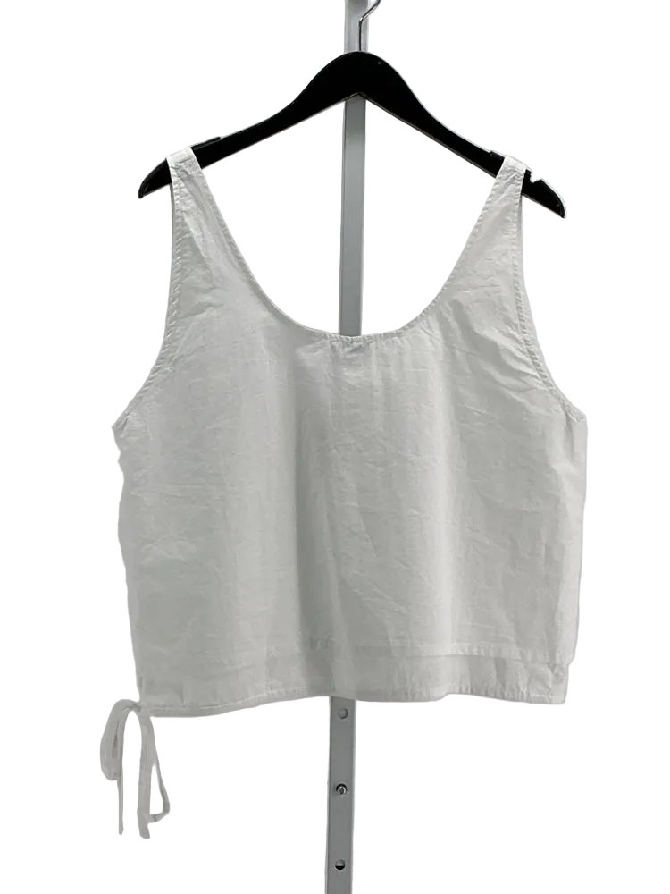 Deiji Studios Size L White Tank Top