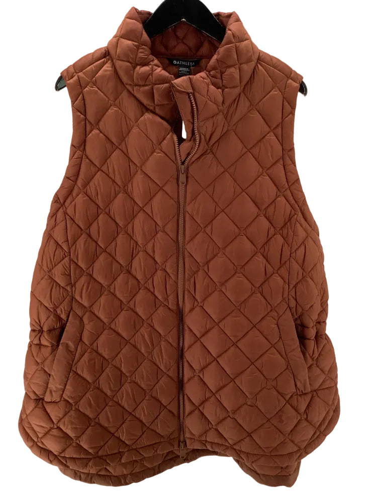 Athleta Size 3X Brown Vest