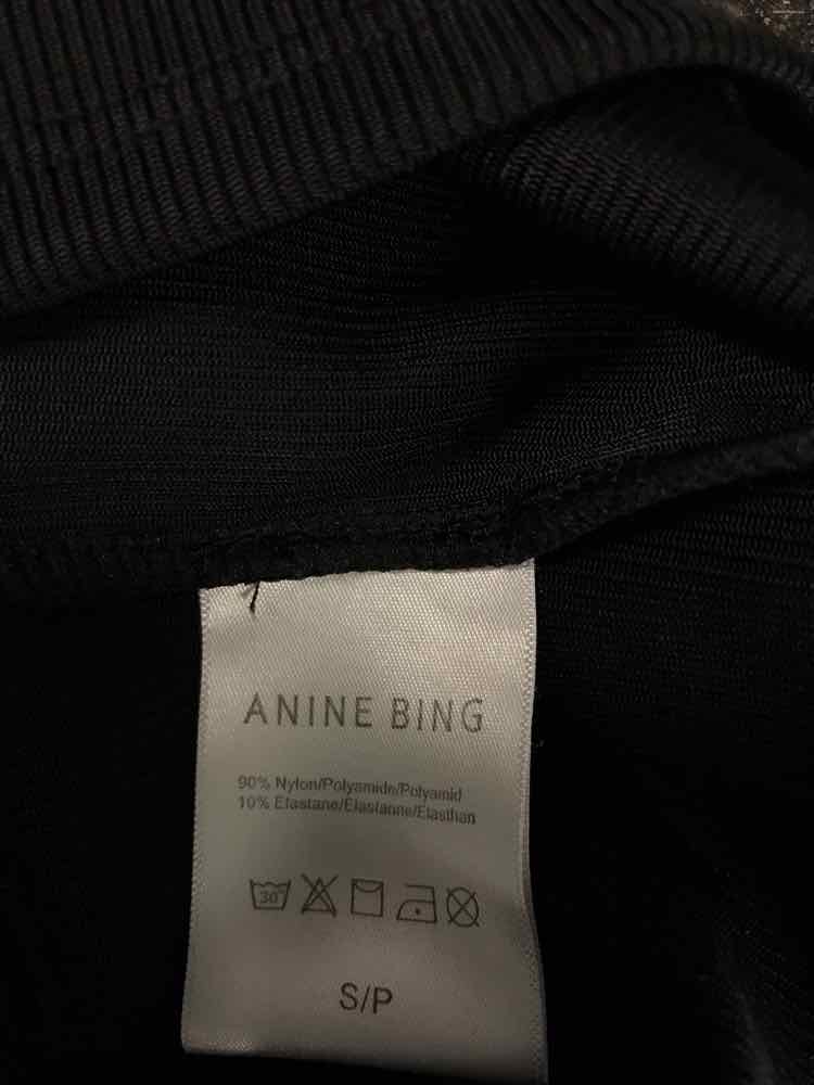 Anine Bing Size S Black Tank Top