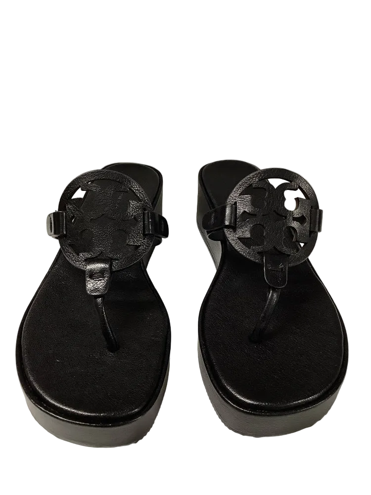 Tory Burch Shoe Size 8 Black Miller Sandals