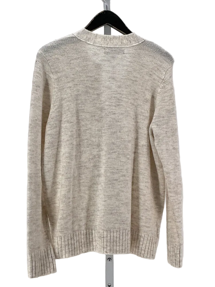 Loft Size L Cream Sweater