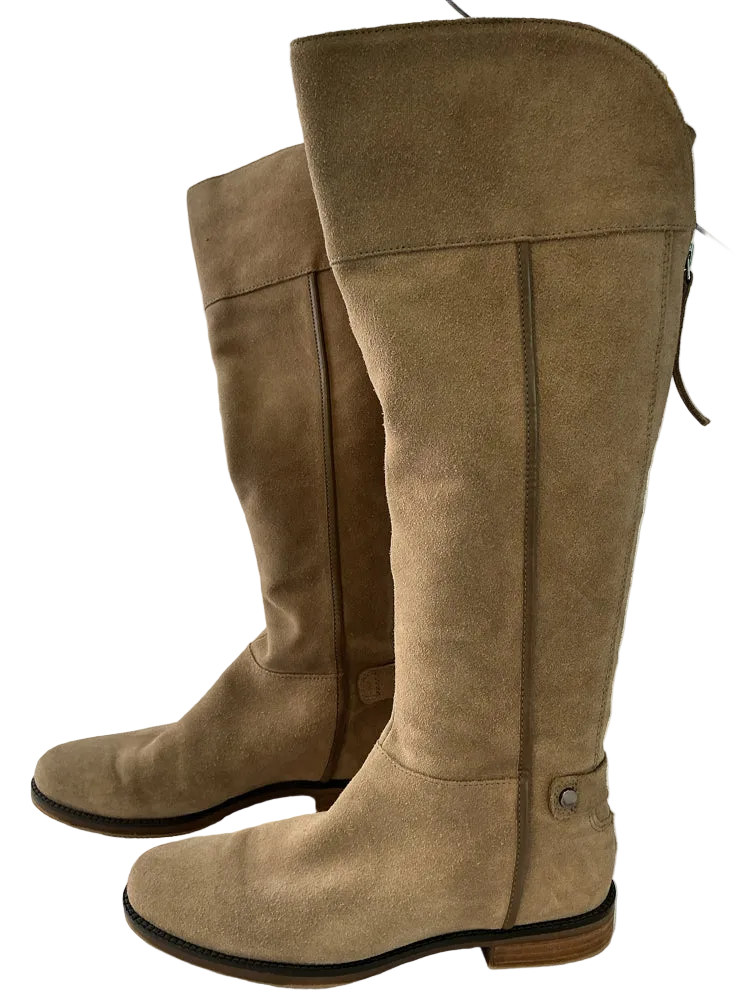 Franco Sarto Shoe Size 8 Tan Boots