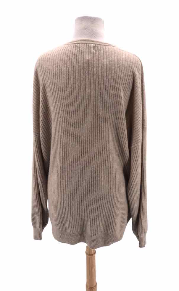 NAADAM Size L Tan Sweater