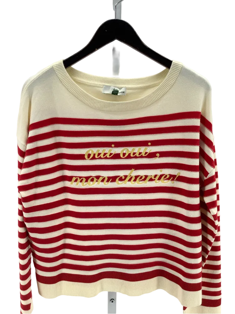 daily practice Size L Red & White Shirt