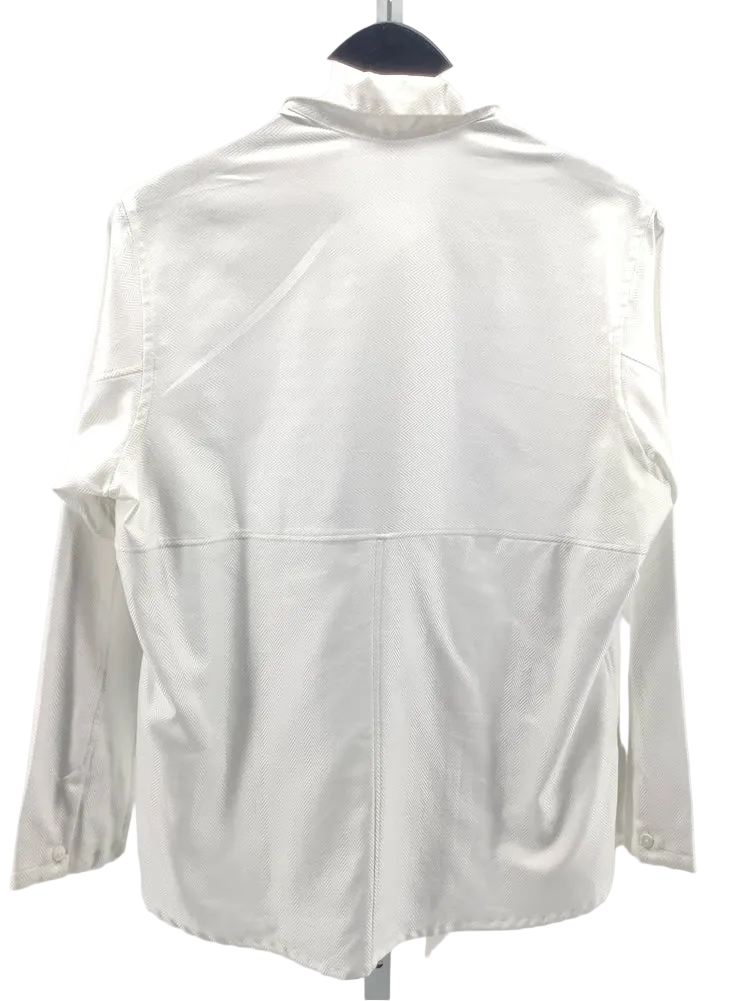 Jill McGowan Size M White Shirt