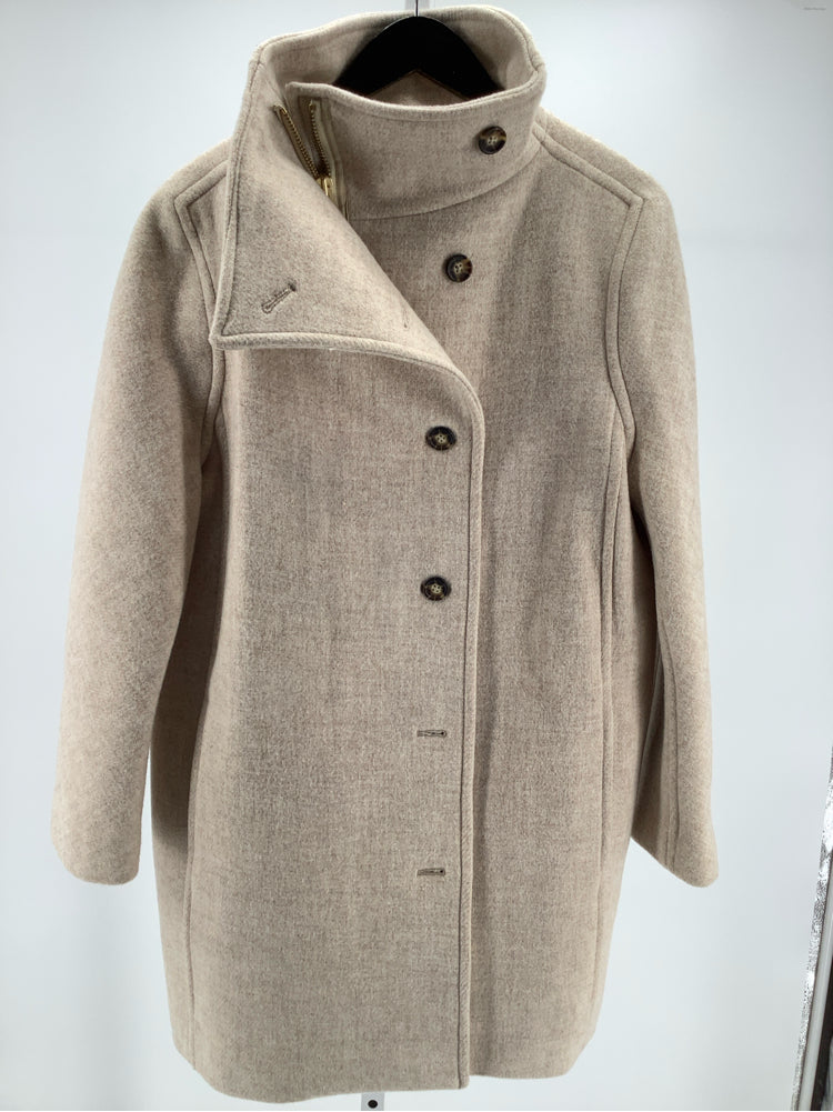 Jcrew Size 4 Tan Villa Coat