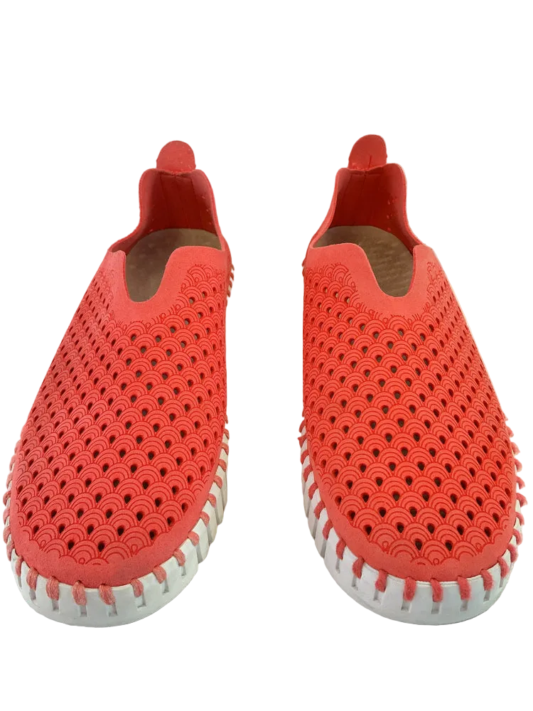 Ilse Jacobsen Shoe Size 8.5 Coral Tulip Sneakers