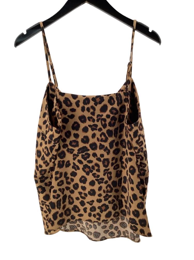 Gibson & Latimer Size XL Black & Tan Camisole