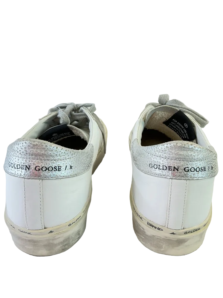Golden Goose Shoe Size 9 White Hi Star Sneakers