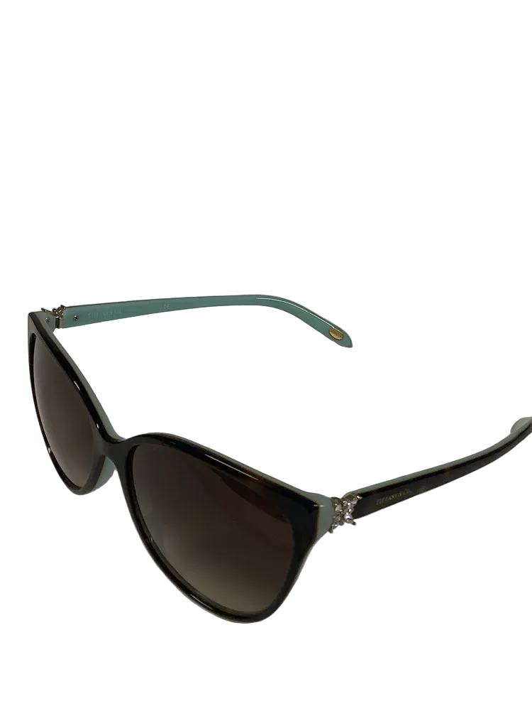 Tiffany & Co Tortoise & Blue Sunglasses